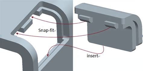 sheet metal snap-fit design|snap fit material design.